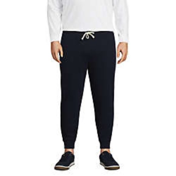 Lands' End Pants Copy Lands End Mens Sweat Pants Classic Navy F Nwt